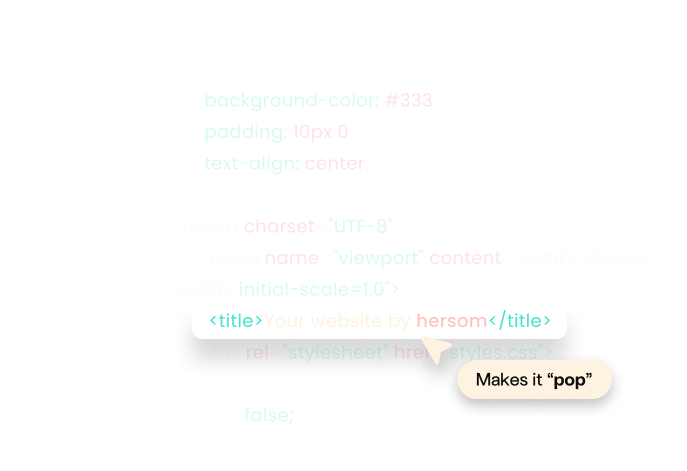 Visual of Website Coding in Webflow